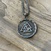 Valknut Talisman Anhänger Edelstahl